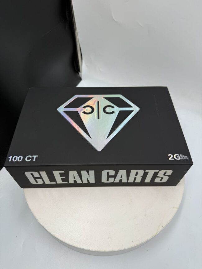 Clean Carts Disposable Black Edition(UFC)- Premium Live Resin And Liquid Diamonds Vape 2025