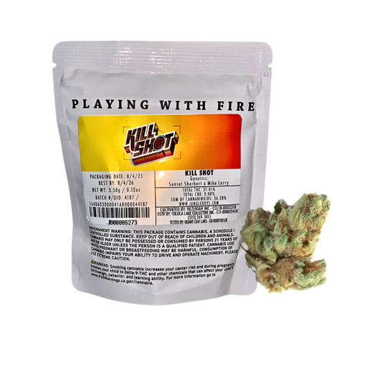 JUNGLE BOYS "KILL SHOT" CANNABIS FLOWER JUNGLE BOYS "KILL SHOT" CANNABIS FLOWER