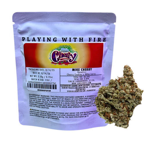 JUNGLE BOYS "MIKE CHERRY" CANNABIS FLOWER JUNGLE BOYS "MIKE CHERRY" CANNABIS FLOWER