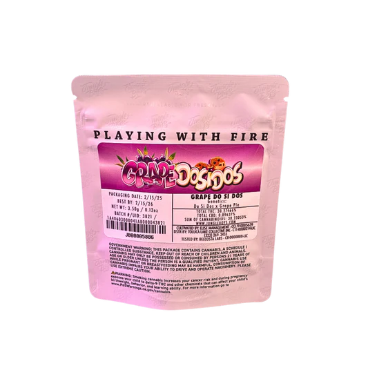 JUNGLE BOYS “GRAPE DO SI DOS" CANNABIS FLOWER JUNGLE BOYS “GRAPE DO SI DOS" CANNABIS FLOWER