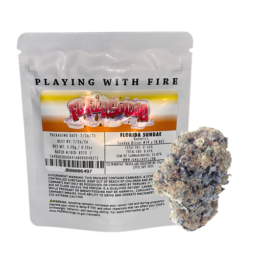 JUNGLE BOYS "FLORIDA SUNDAE" CANNABIS FLOWER JUNGLE BOYS "FLORIDA SUNDAE" CANNABIS FLOWER