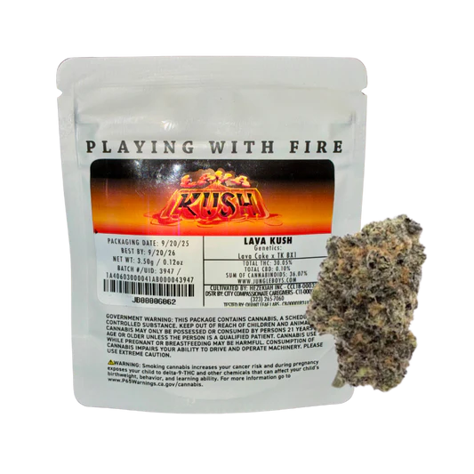 JUNGLE BOYS "LAVA KUSH" CANNABIS FLOWER JUNGLE BOYS "LAVA KUSH" CANNABIS FLOWER