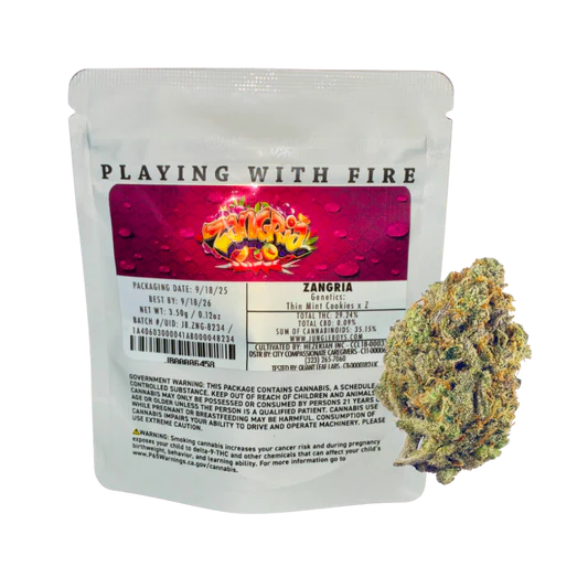JUNGLE BOYS "ZANGRIA" CANNABIS FLOWER JUNGLE BOYS "ZANGRIA" CANNABIS FLOWER