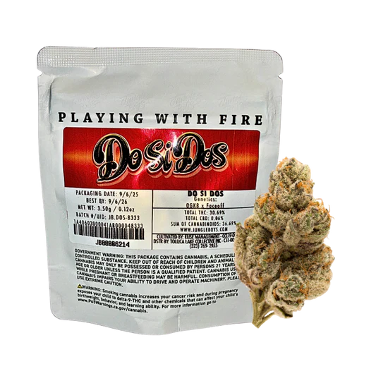 JUNGLE BOYS "DO SI DOS" CANNABIS FLOWER JUNGLE BOYS "DO SI DOS" CANNABIS FLOWER