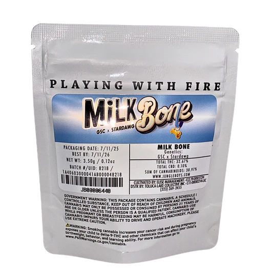 JUNGLE BOYS "MILK BONE" CANNABIS FLOWER JUNGLE BOYS "MILK BONE" CANNABIS FLOWER