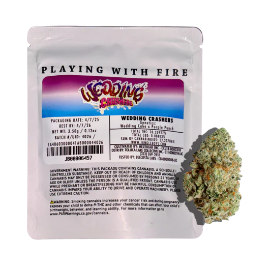 JUNGLE BOYS "WEDDING CRASHERS" CANNABIS FLOWER JUNGLE BOYS "WEDDING CRASHERS" CANNABIS FLOWER