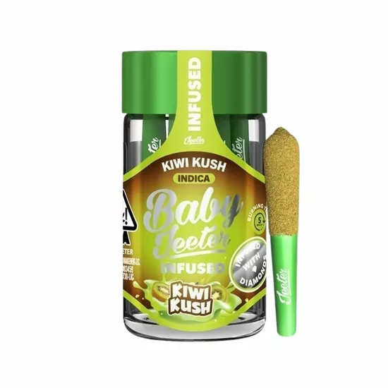 Kiwi Kush (I) - Baby Jeeter Infused Pre-Rolls Kiwi Kush (I) - Baby Jeeter Infused Pre-Rolls