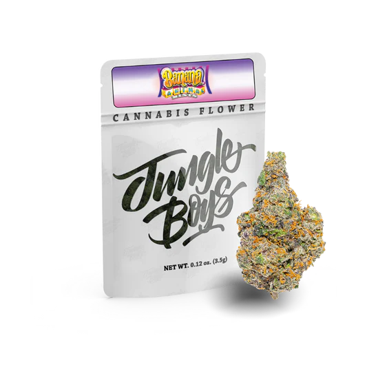 JUNGLE BOYS "BANANA ANIMAL MINTS" CANNABIS FLOWER JUNGLE BOYS "BANANA ANIMAL MINTS" CANNABIS FLOWER