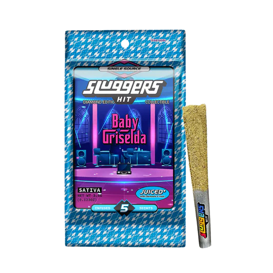 SLUGGERS HIT "BABY GRISELDA" INFUSED PRE-ROLLS SLUGGERS HIT "BABY GRISELDA" INFUSED PRE-ROLLS