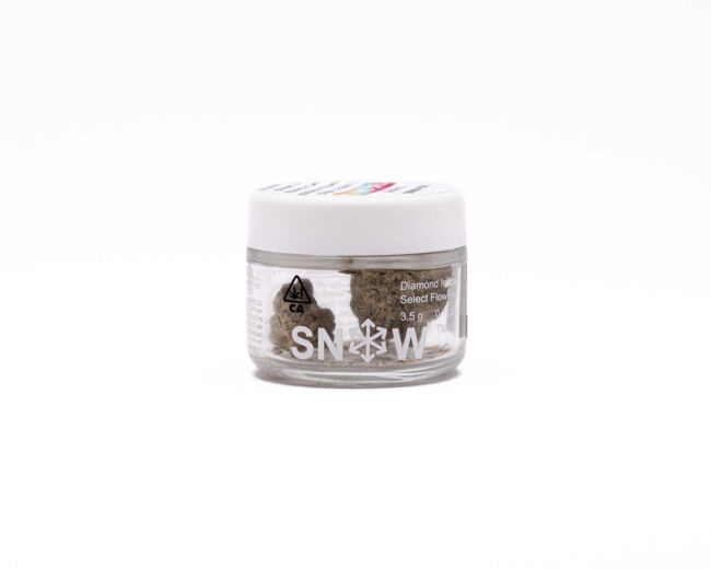 THE SNOW BRAND - DESIGNER FLOWER - DIAMOND INFUSED - 3.5GM | Gotham Medical and Rec Dispensary