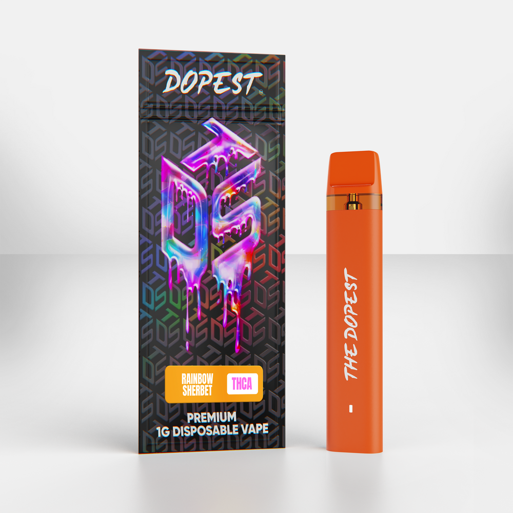 Rainbow Sherbert Sativa THCA Vape Disposable Rainbow Sherbert Sativa THCA Vape Disposable
