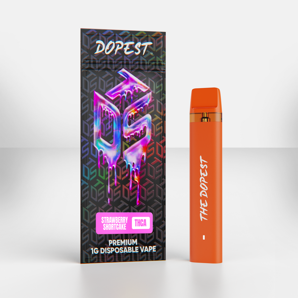 Strawberry Shortcake Indica THCA Vape Disposable Strawberry Shortcake Indica THCA Vape Disposable