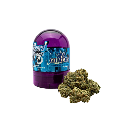 WIZARD TREES "GAS GIMLET" PREMIUM EXOTIC FLOWER WIZARD TREES "GAS GIMLET" PREMIUM EXOTIC FLOWER